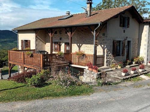 Maison montagneuse avec spa et terrasse panoramique - FR-1-489-534