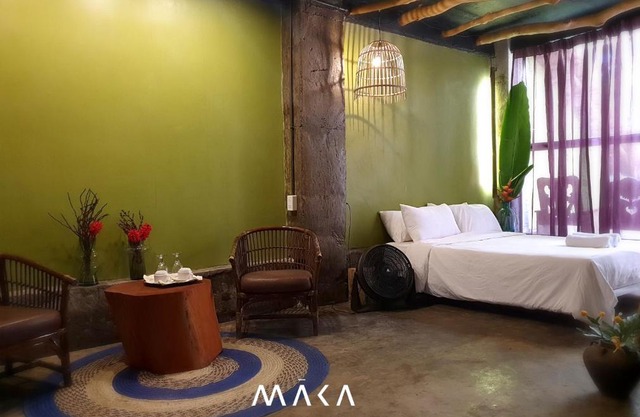 Maka-Kalinaw 5 Wabi sabi Room, Forest Deck View