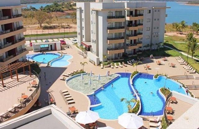 Marina Flat Náutica Resort Caldas Novas 4 + 1 child up to 12X No Interest