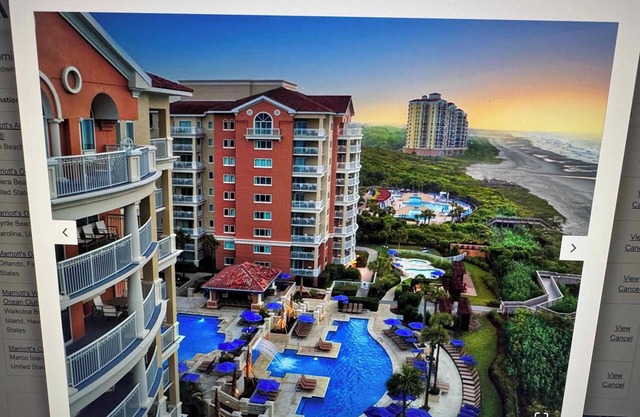 Marriott OceanWatch Resort at Myrtle Beach: 2-bedroom,2 Bath, Ocean Side