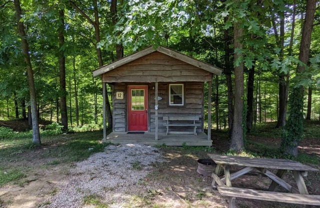 "Martin" Camping Cabin #12 | Pet Friendly