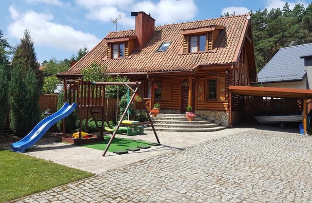 Mazury Drewniany Dom Malkinie k/Ełku
