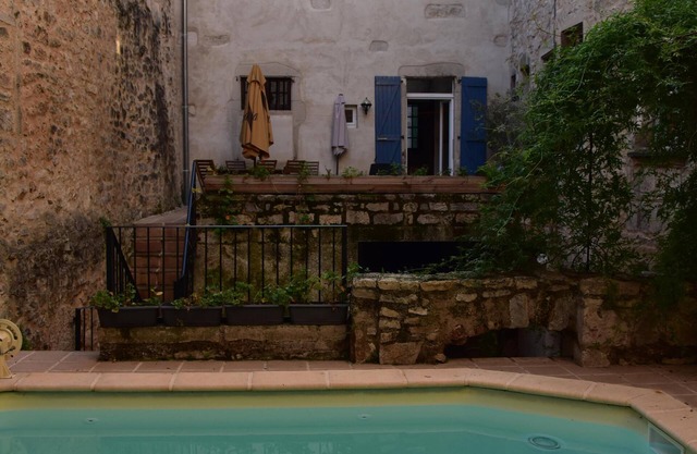 Medieval Townhouse In Heart Of Village W Private Pool, Terraces & Peaceful Court