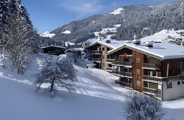 Megeve Rochebrune Appartment in great Chalet 15mn walking Center Village