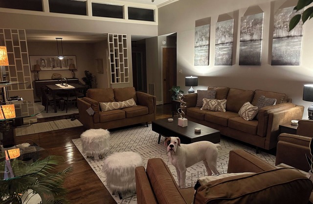 Mid-Century Modern Luxury. Sleeps 12. Pool Table and Ping Pong Table.