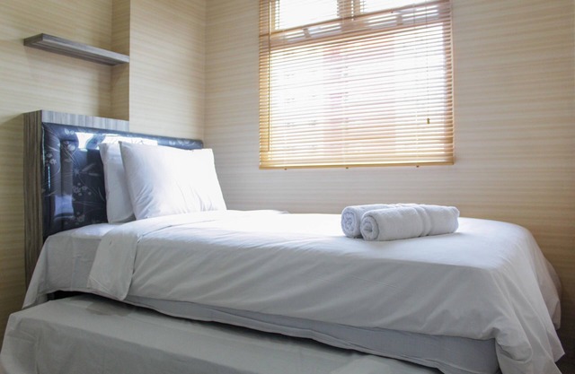 Minimalist 2BR at Green Pramuka Apartment near Shopping Mall