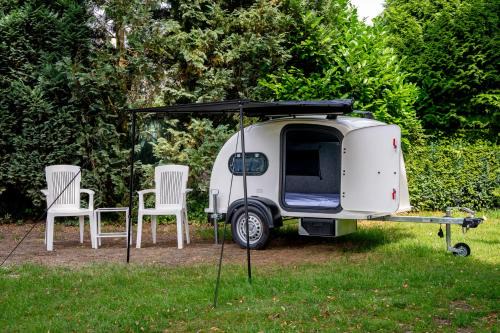Miniwohnwagen im Heide Resort Brüggen