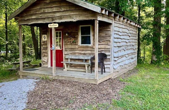 "Miss Dixie" Camping Cabin #9 | Pet Friendly