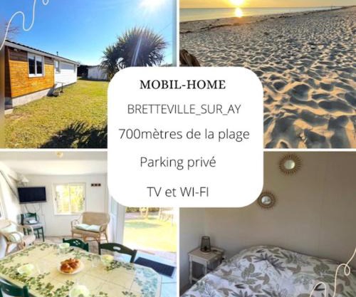 Mobile home en bord de mer