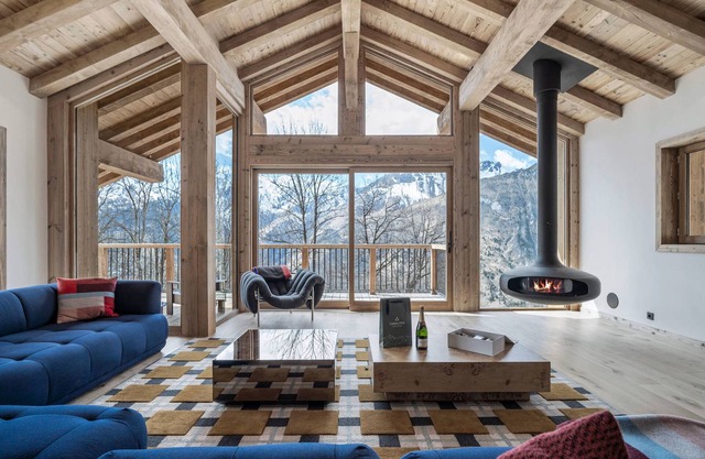 Modern chalet in Villarabout - 12 pers, 260m², sauna, cinema room