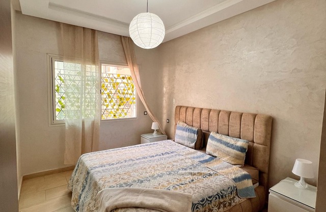 Modern 2BR Getaway in Mohammédia – Walk to Beach