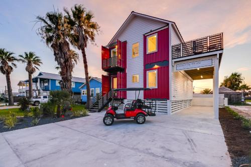 Modern by the Sea Red ES1518