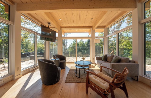 Modern Cabin 10 Min to Tremblant | Forest Views