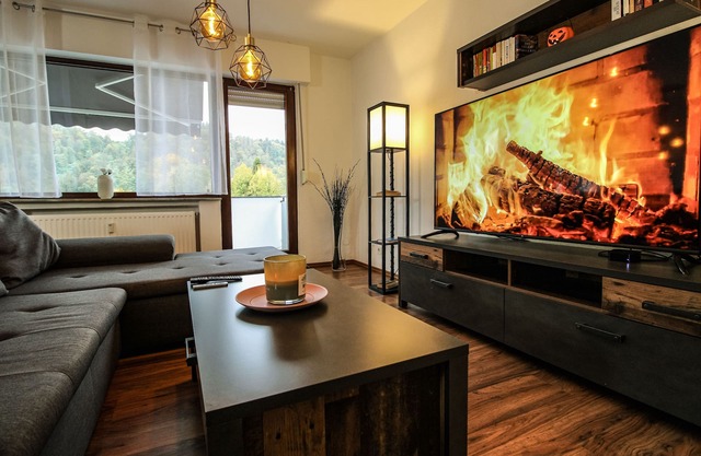 ★Modern | Castle view | Terrace | SKY Netflix | Washer-dryer | Box spring bed★