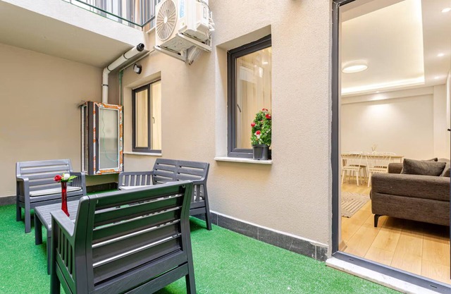 Modern Garden Flat in Şişli Built 2025