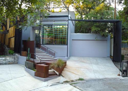 Modern home at Oaks Hill Country Club