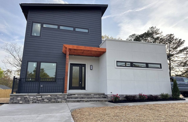 Modern house 3-bedroom and office with WiFi and AC in Gastonia