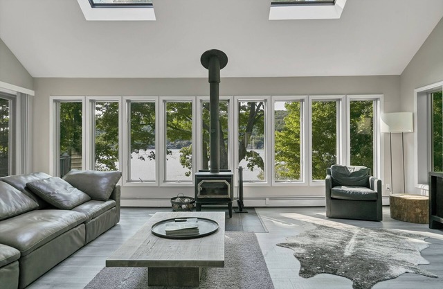 Modern Lakefront | Dock Hot Tub Game Room