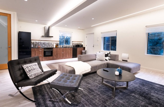 Modern Loft with Park Like Setting View