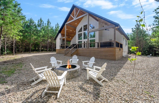 Modern Serene A-Frame Cabin in the Heart of Broken Bow
