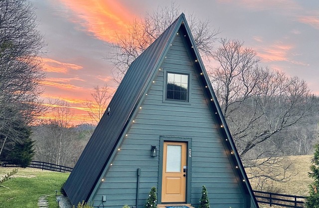 Modern, unique cabin minutes away from Old Rag Mountain