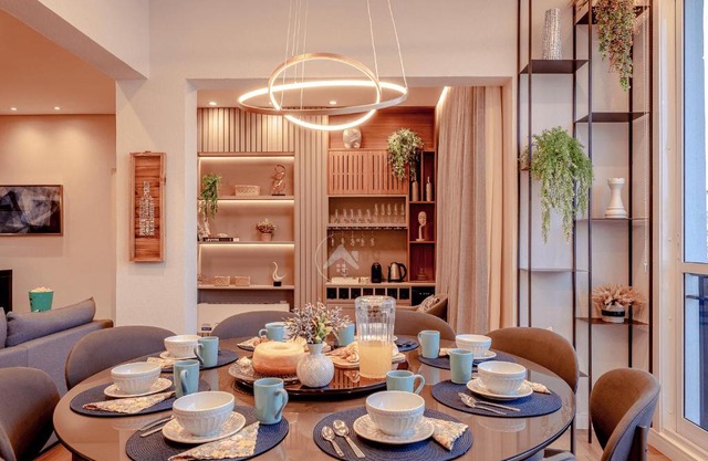 Moderna cobertura duplex com 4 suítes em condomínio com lazer completo - Campos do Jordão