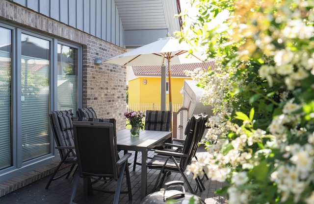 Modernes 4-zimmer-ferienhaus für 6 Personen mit Kamin & Sauna in Pelzerhaken