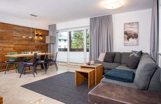 Moonlight with balcony approx. 96m² short stay - Karwendelblick Apartments