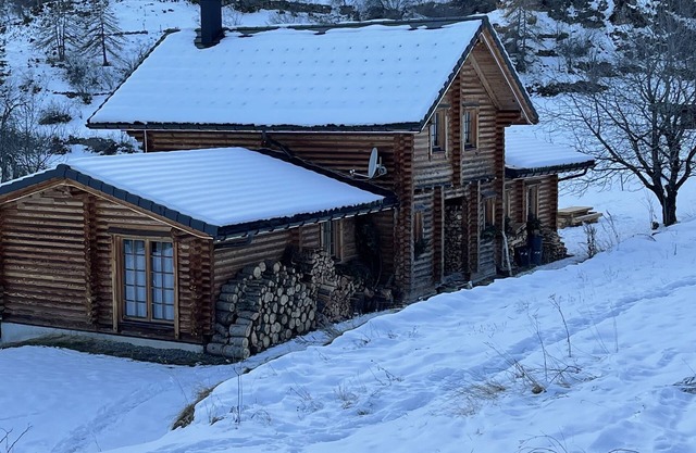 Mountain chalet with sauna