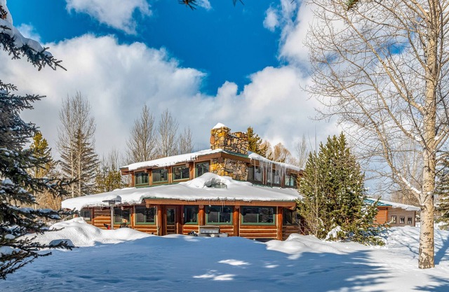 Mountain-view cabin with fireplace, hot tub, & grill - 30-day minimum