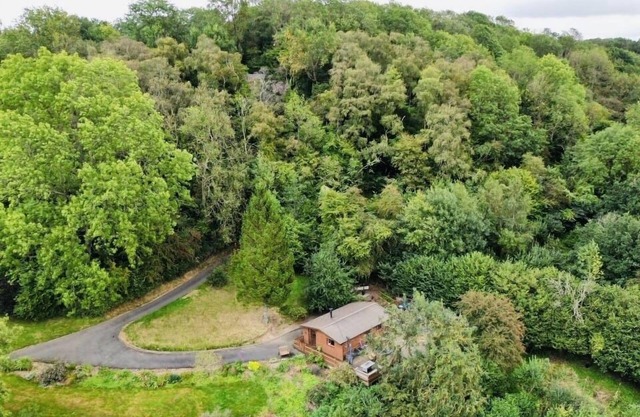 Mountain View Lodge, Luxury Woodland Lodge with Hot Tub