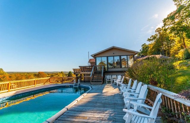 Mountain View Lodge | 9BR, 3BA, Pool, Hot Tub, Amazing Views!