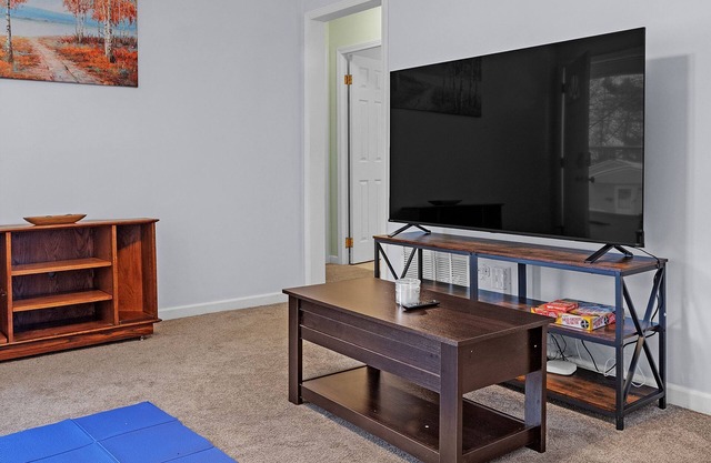 MSU area, 65in TV, elevated deck, pers welcome