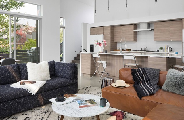 Multi-level, three-bedroom villa location near downtown Jackson.