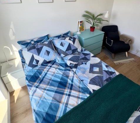 Navy Blue Apartment
