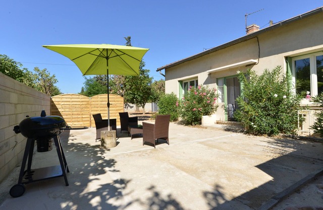 Near Avignon and the vineyards of Chateauneuf du Pape, in the heart of Provence