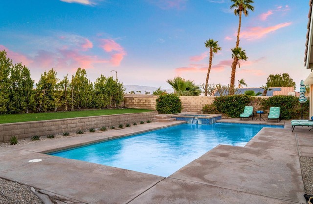 Near Coachella Private Home | Walk to Tennis Gardens | Pool & Spa Paradise | Ideal for Entertainment