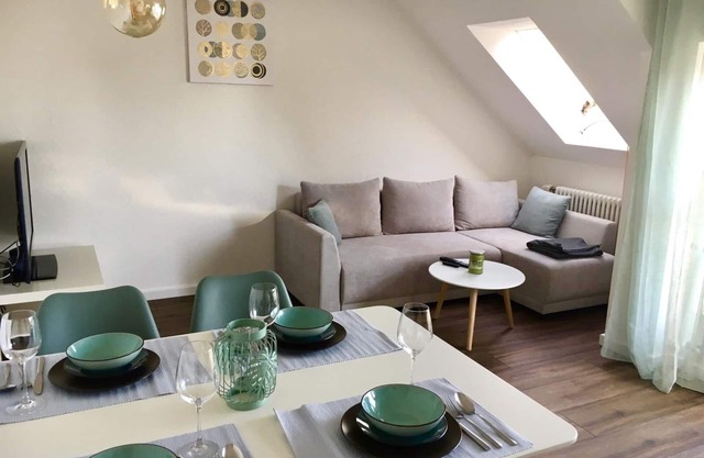 New DG apartment with balcony, 5 'from the lake, 1 bedroom + sofa bed, 45sqm