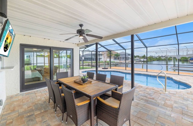 NEW Listing/On Canal/Pool/Open Floor Plan/FUN