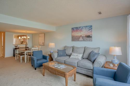 New Listing! Pool View and Short Walk to the Beach