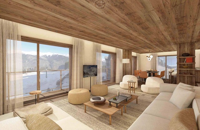 New Luxury Apartment with Ski-In Access, Courchevel 1850