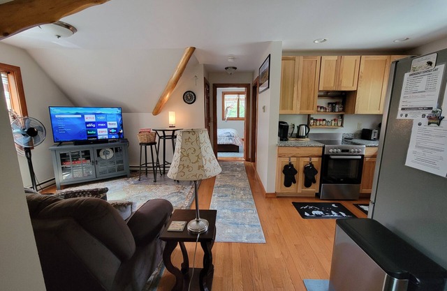 NEWLY AVAILABLE cozy one bedroom apartment in Lake Placid-walk to Main Street!