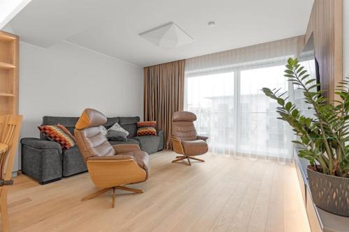 Newly furnished apt in Tallinn with free parking in the underground garage