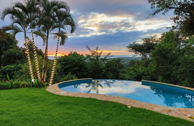 Newly Listed Marvelous Jungle Oasis with Ocean Views
