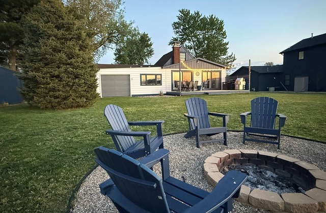 Newly updated Pine Lake cottage. Huge waterfront yard.