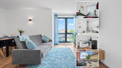 Nexstay LUX Wohnung mit Dachterrasse und Parkplatz