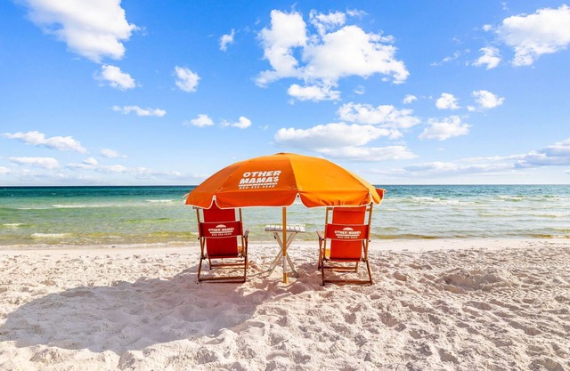 nGround floor gulf front beach Blue Tide condo between Alys beach & The Hub.