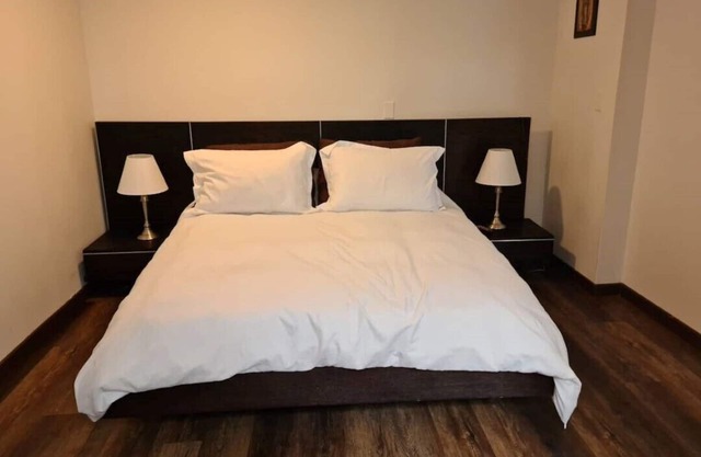 Nice and cozy apartment with an indoor fireplace and spectacular garden