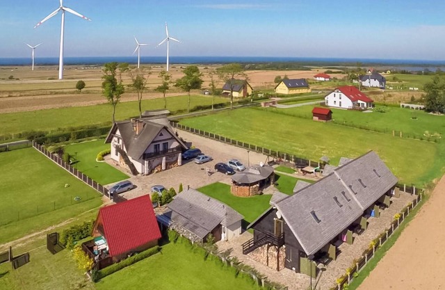 Nice apartment in Darlowo with kitchen