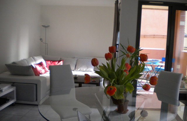 Nice apartment T4 with garage and terrace historic center of Perpignan